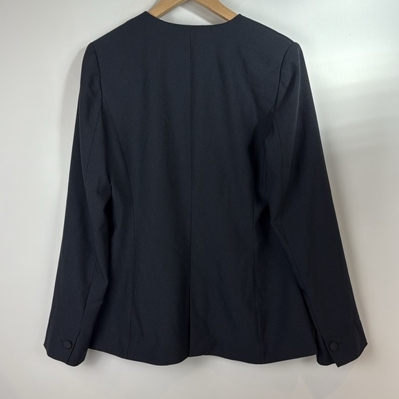 Scotch & Soda Black Blazer Tailored Suit Jacket Size Medium - Picture 3 of 8